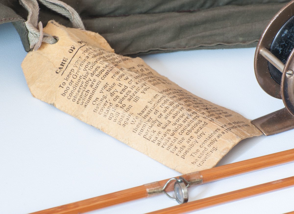 Hardy Palakona "The Marvel" Bamboo Rod -- 7'6" 3/2 4-5wt