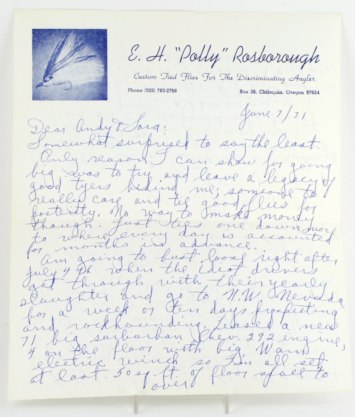 Rosborough, Polly - Limited Edition Vise and Catalog