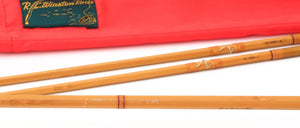 R.L. Winston Bamboo Rod 9' 2/2 #6/7 - ferrules and tip tops detail