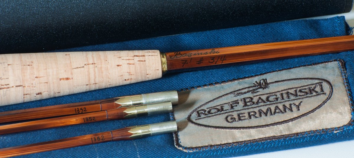 Baginski, Rolf - "Westwind" Bamboo Rod 7' 3/2 3-4wt