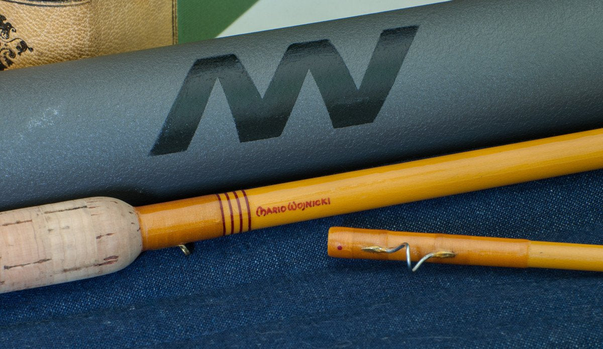 Wojnicki, Mario -- 8'7 2pc 6wt fiberglass rod 