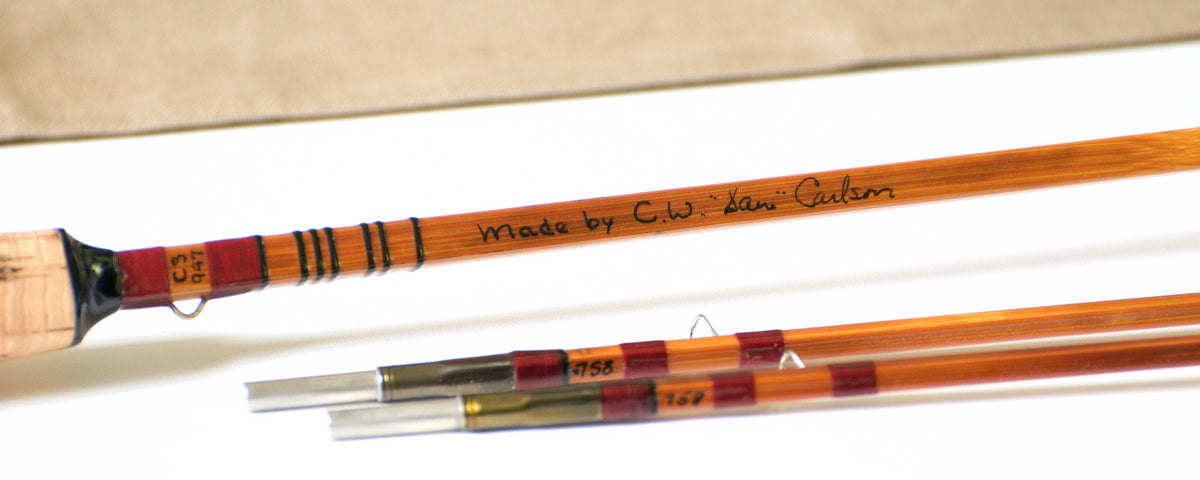 Carlson, Sam - Carlson Four Bamboo Rod - 7'6 2/2 3-4wt 