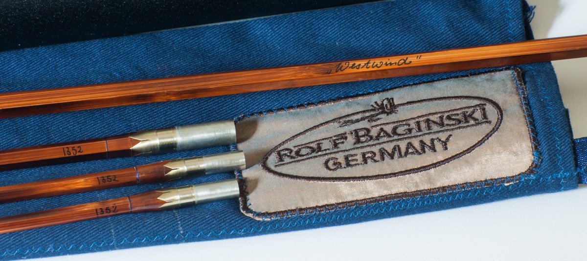 Baginski, Rolf - "Westwind" Bamboo Rod 7' 3/2 3-4wt 