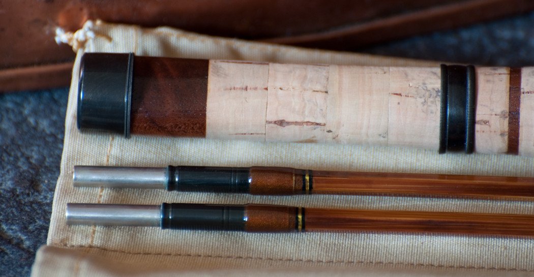 Walt Carpenter Browntone 7'6 2/2 5wt Bamboo Rod - Mint 