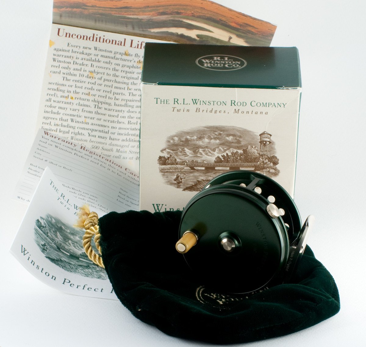 Winston Perfect 2 7/8" Fly Reel - unused 