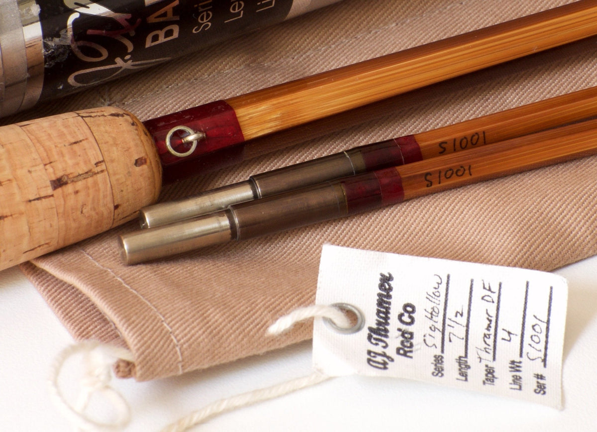 Thramer, AJ - Signature Series 7'6 4wt Hollow-built Bamboo Rod 