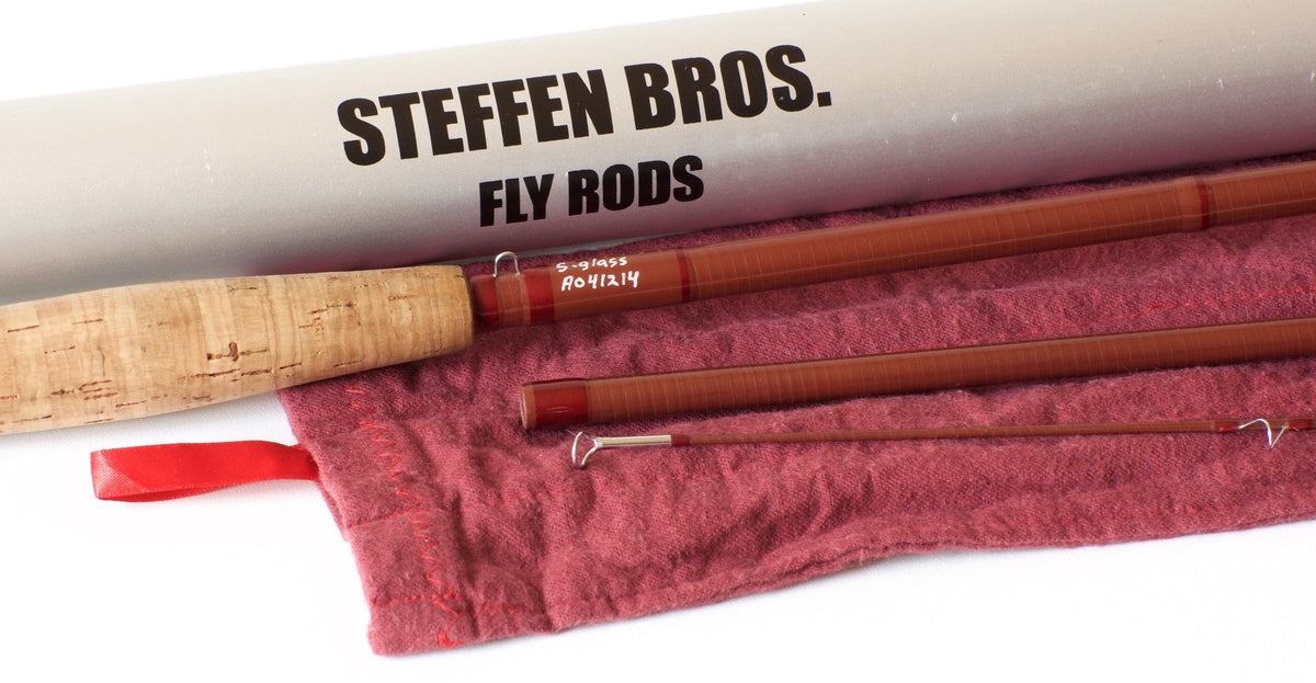 Steffen Bros. 8' 3-4wt Fiberglass Fly Rod 