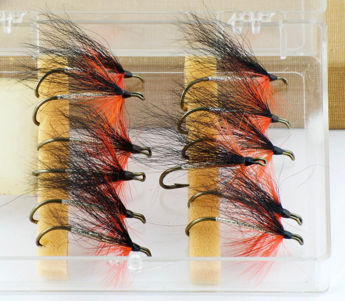 Haas, Ed - Black Demon #4 Flies (12) in box 