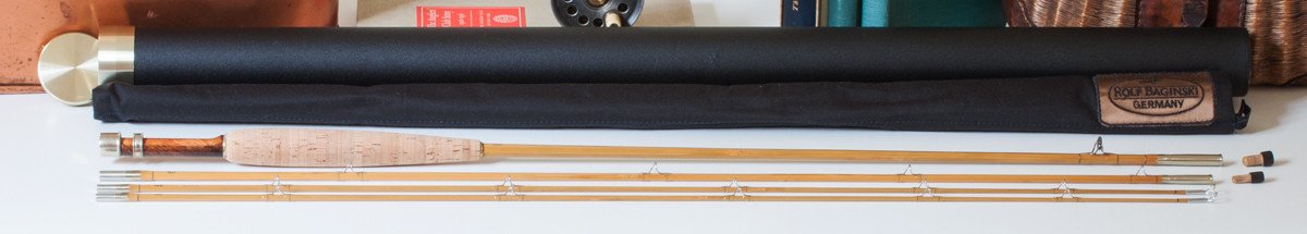 Baginski, Rolf - "Westwind" Bamboo Rod 7'6 3/2 4wt