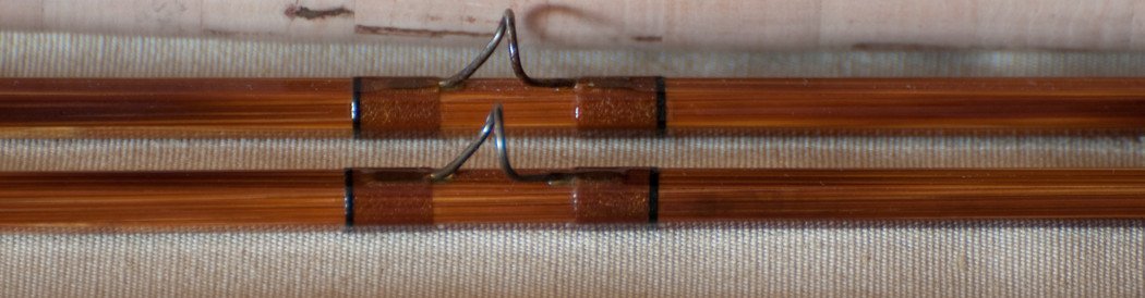 Walt Carpenter Browntone 7'6 2/2 5wt Bamboo Rod - Mint 