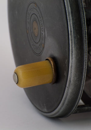 Hardy Perfect 3 1/8" 1905 Check - Red Agate (repaired) 