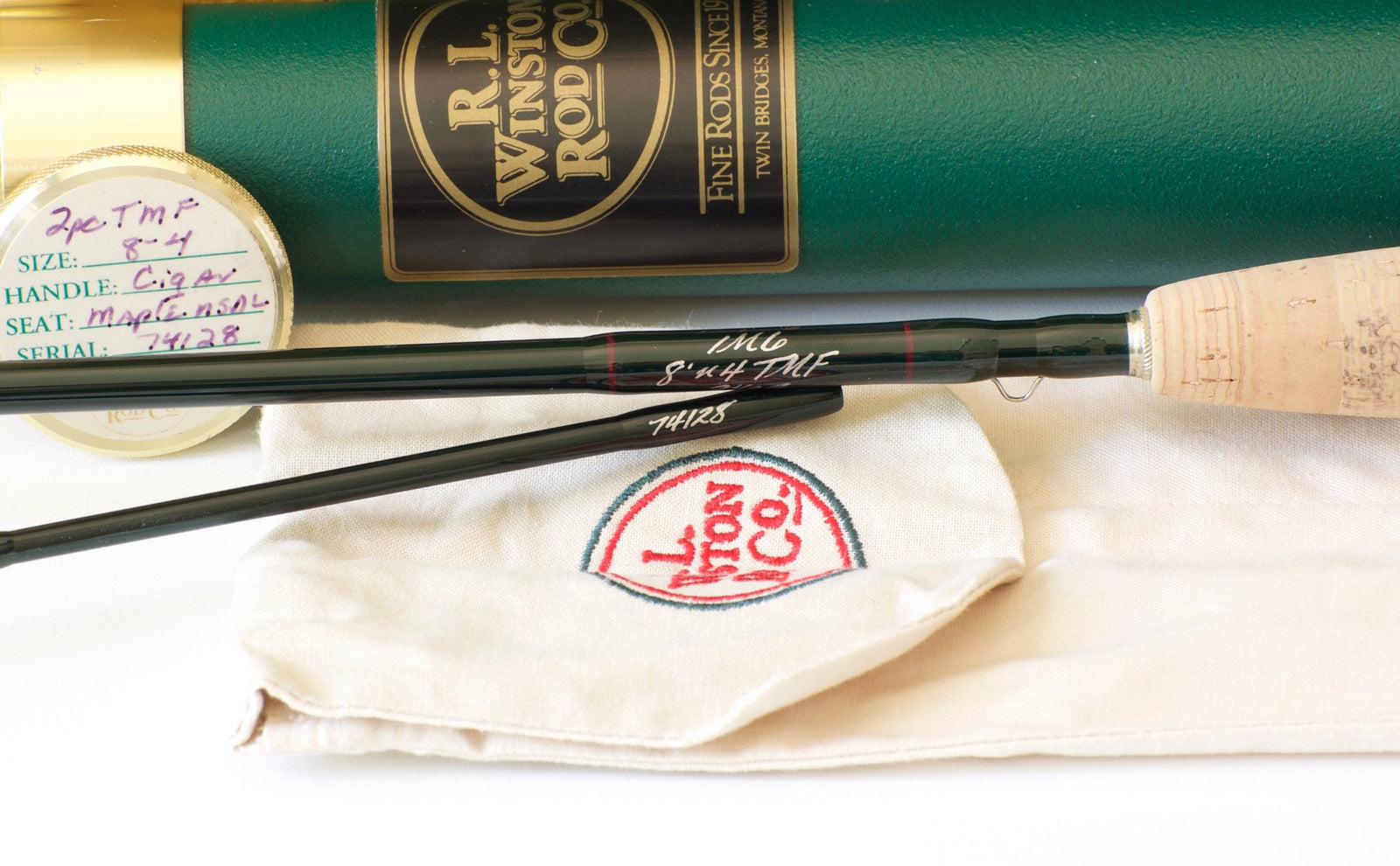 Winston IM6 "The Troutfitter" TMF 8' 4wt 2pc Graphite Rod 