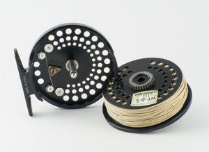 Abel TR-2 fly reel and two spare spools