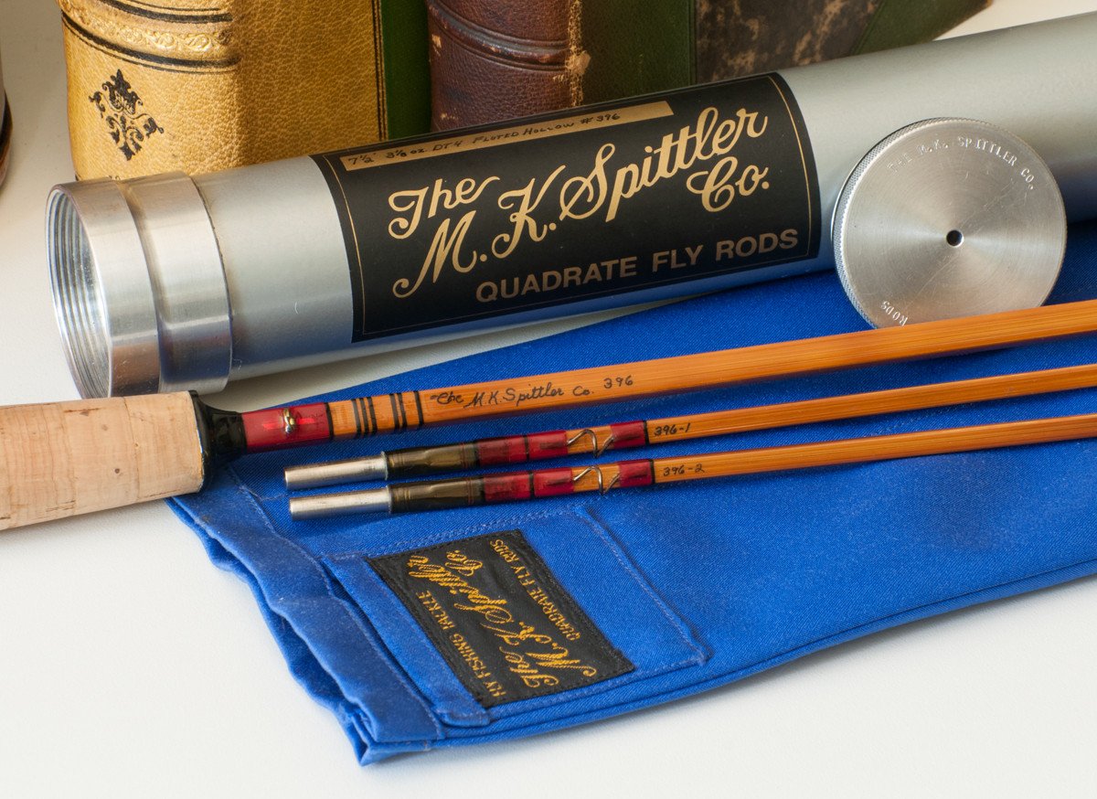 Spittler, MK -- Hollowbuilt Quad Bamboo Rod -- 7'6 2/2 4wt 