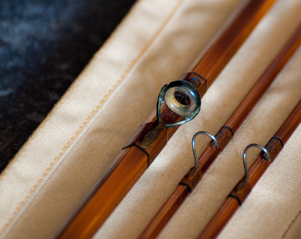 Walt Carpenter Browntone 7'6 2/2 5wt Bamboo Rod - Mint 