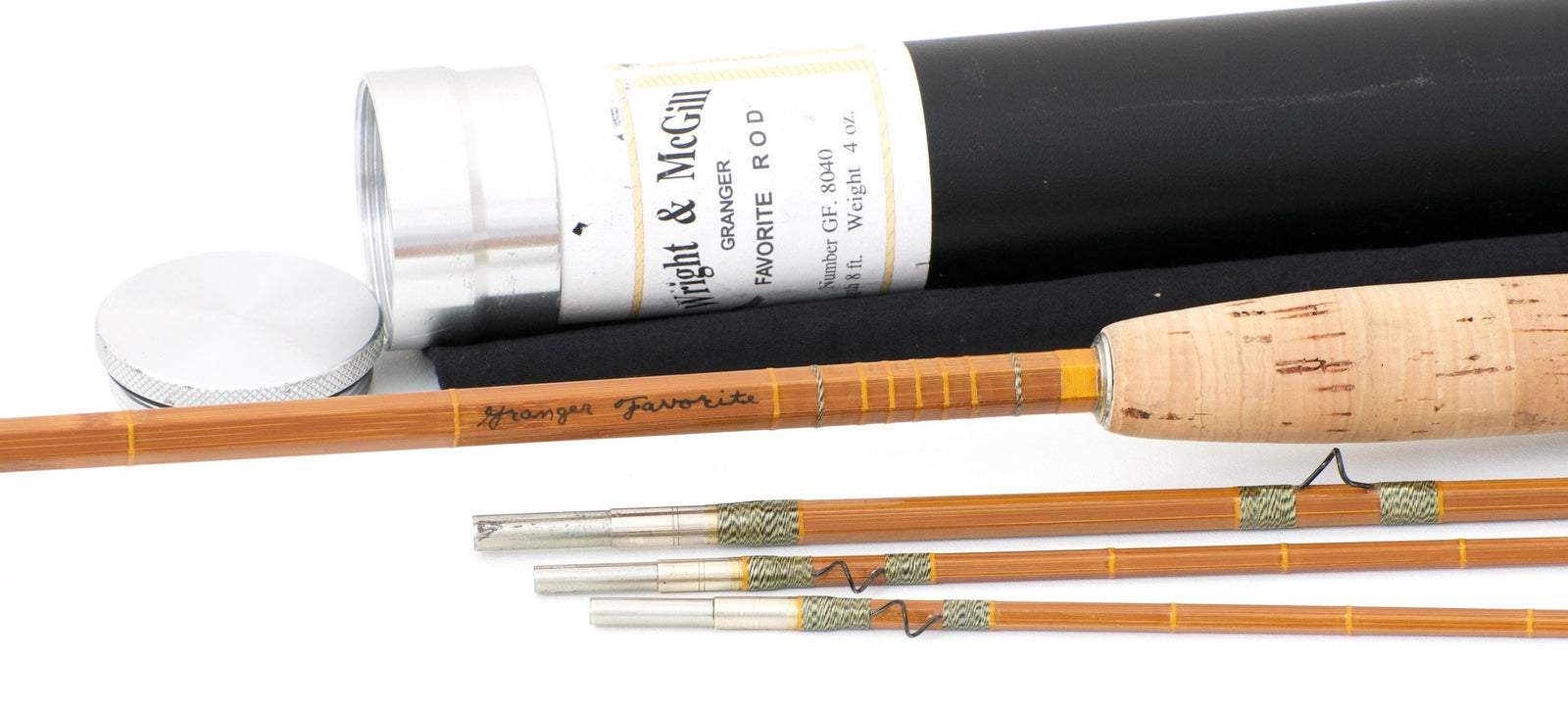 Wright & McGill Granger / Gary Lacey Model 8040 Favorite Bamboo Rod