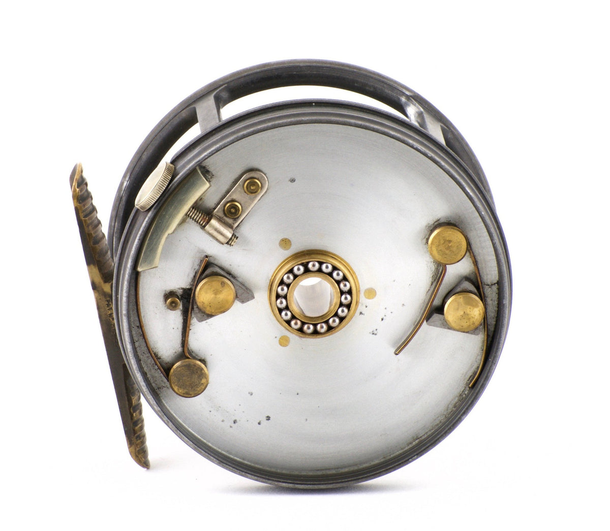 Hardy Perfect 3 3/4" Pre-WWII wide drum fly reel 