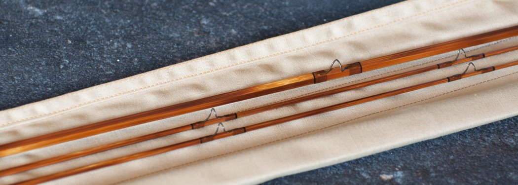 Walt Carpenter Browntone 7'6 2/2 5wt Bamboo Rod - Mint 