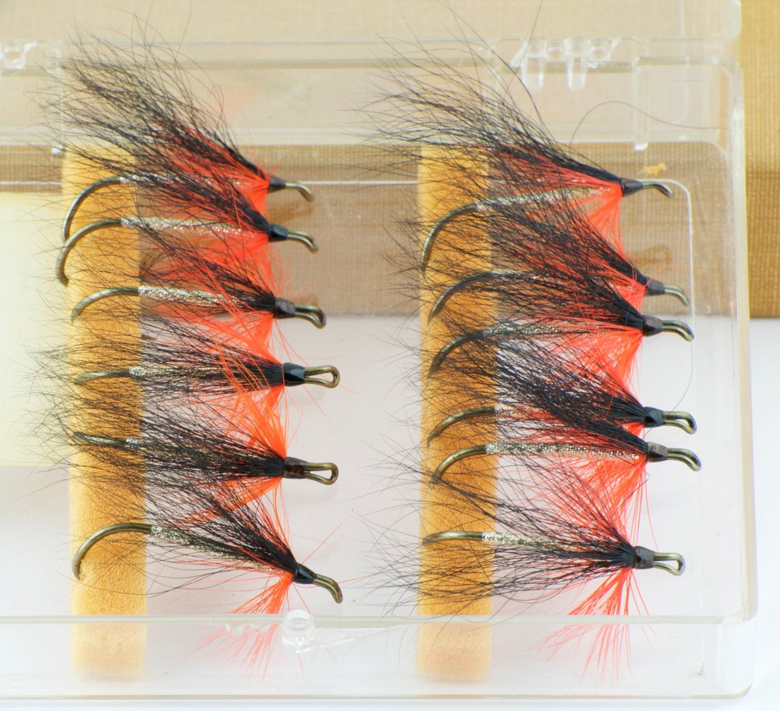 Haas, Ed - Black Demon #4 Flies (12) in box 