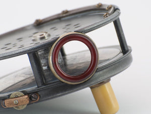 Hardy Perfect 3 1/8" 1905 Check - Red Agate (repaired) 