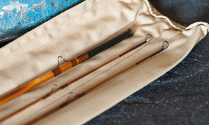 Walt Carpenter Browntone 7'6 2/2 5wt Bamboo Rod - Mint