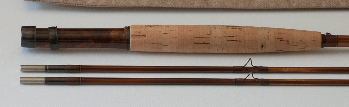 Walt Carpenter Browntone 7'6 2/2 5wt bamboo rod 