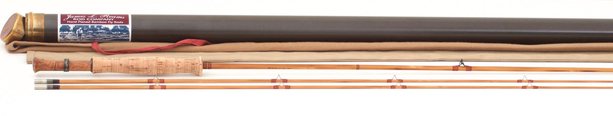 Reams, James - 7'6 2/2 4-5wt Hollowbuilt Bamboo Rod 