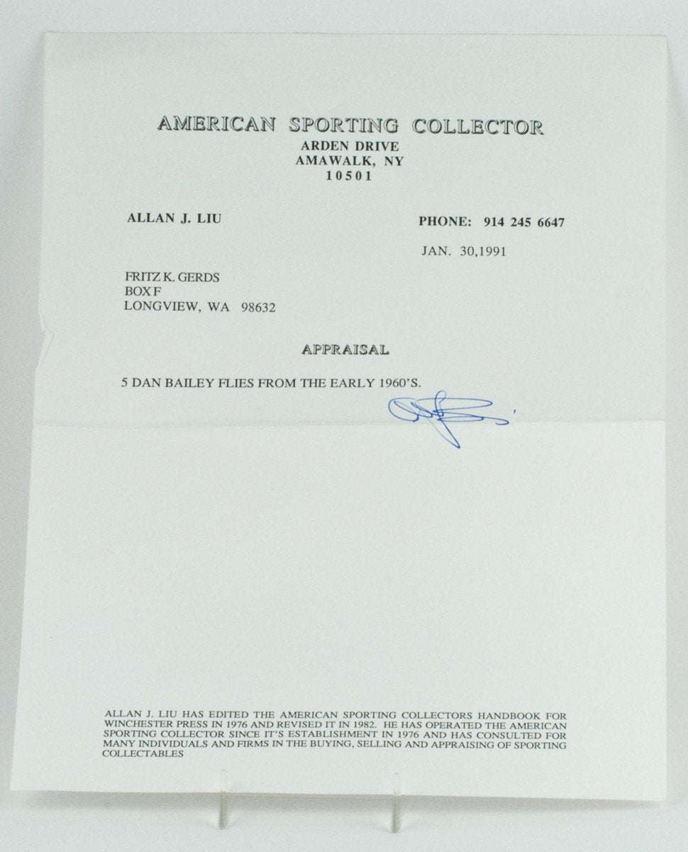 Dan Bailey Framed Flies and Ephemera