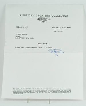 Dan Bailey Framed Flies and Ephemera