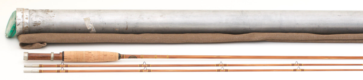 Edwards, E.W. -- Extremely Scarce Signed 7' De Luxe Bamboo Rod (A&I)