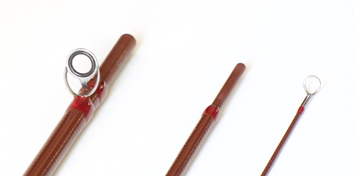 Steffen Bros. 8'3 6-7wt Fiberglass Fly Rod 