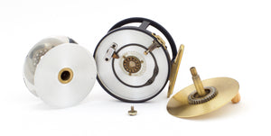 Hardy Brass Faced Perfect 1902 Reproduction Limited Edition Reel Set