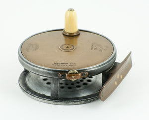 Hardy Contracted Brass Face Perfect 3 1/8" Fly Reel - open ball race!