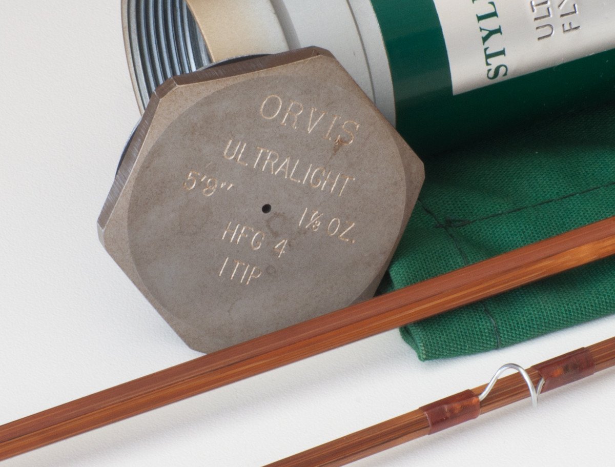 Orvis Ultralight 5'9 3-4wt 1 7/8 oz. bamboo rod