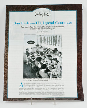 Dan Bailey Framed Flies and Ephemera