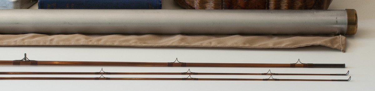 Walt Carpenter Browntone 7'6 2/2 5wt bamboo rod 