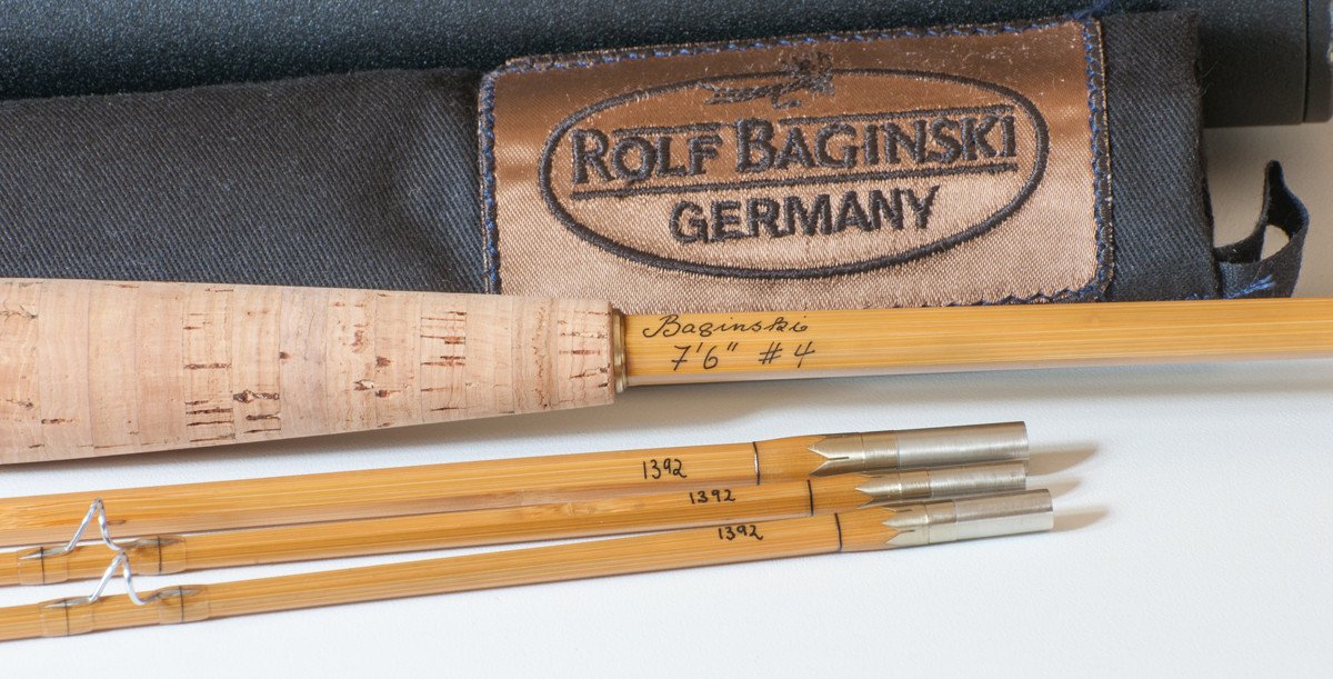 Baginski, Rolf - "Westwind" Bamboo Rod 7'6 3/2 4wt