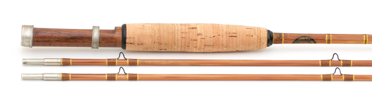 Edwards, E.W. -- Extremely Scarce Signed 7' De Luxe Bamboo Rod (A&I)