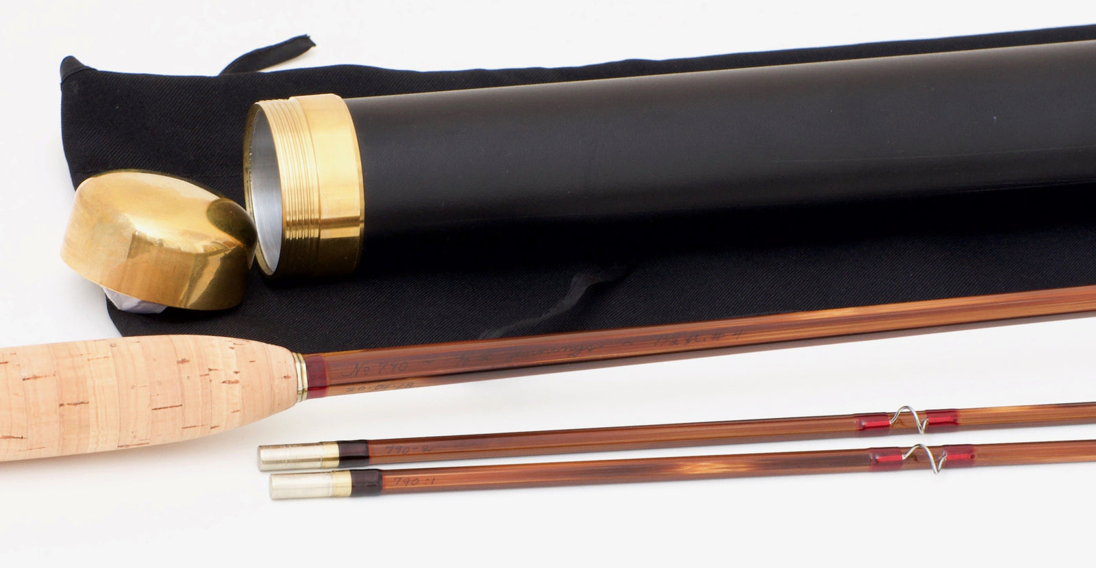 Jennings, Homer -- 7 1/2' 4wt Bamboo Rod