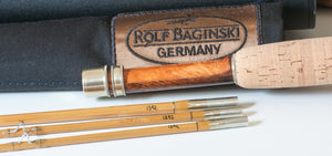 Baginski, Rolf - "Westwind" Bamboo Rod 7'6 3/2 4wt 
