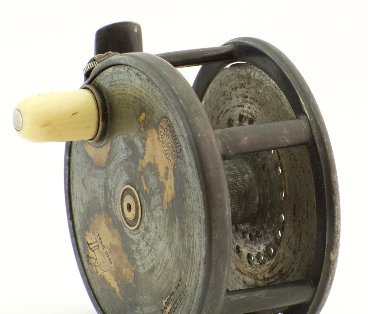 Hardy Brass Face Perfect 3 1/2" Fly Reel