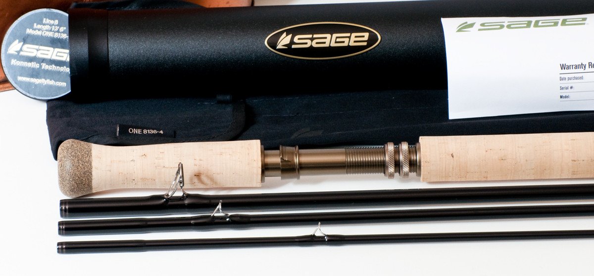 Sage One Graphite Spey Rod - Model 8136-4
