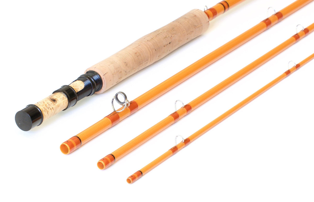 Green, James -- 8'3 6wt Fiberglass Fly Rod 