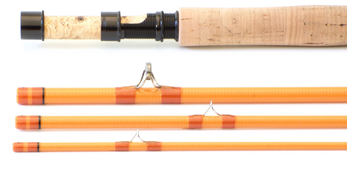Green, James -- 8'3 6wt Fiberglass Fly Rod 