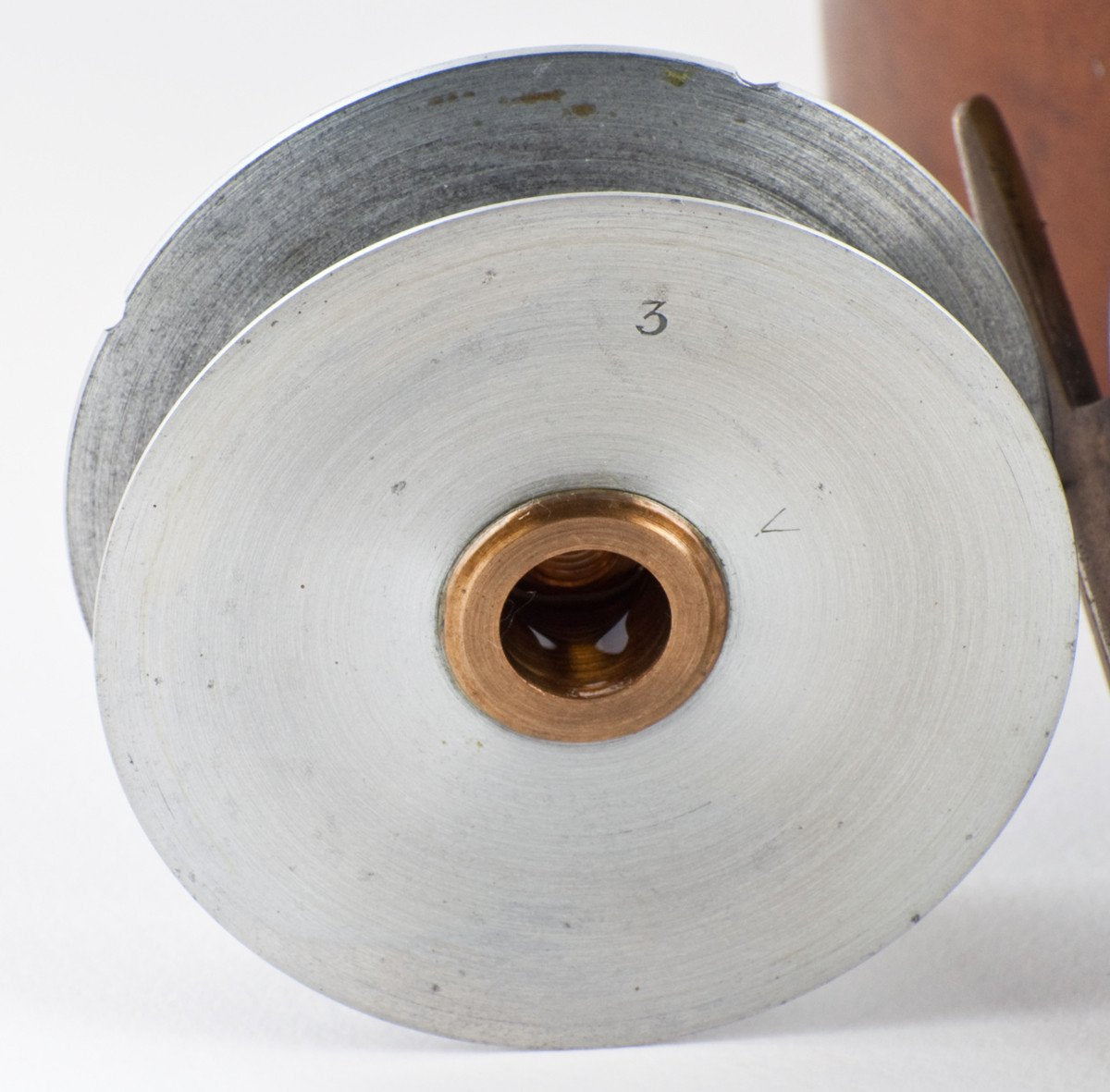 Hardy Contracted Brass Face Perfect 3 1/8" Fly Reel - open ball race! 