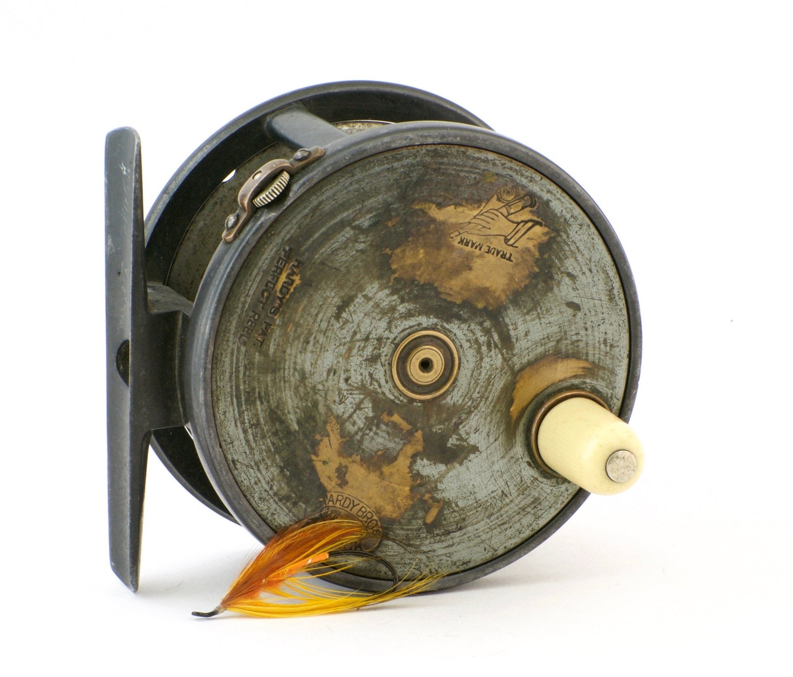 Hardy Brass Face Perfect 3 1/2" Fly Reel 