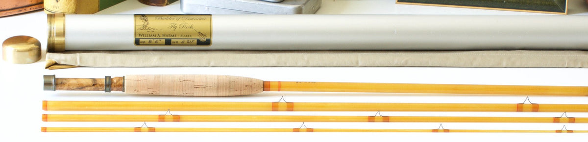 Harms, William A. - 8'6 5wt Fiberglass Fly Rod