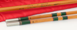 Pezon et Michel Super Parabolic PPP, "Power Plus - Type Creusevaut" Bamboo Rod 8'3 2/2 6-7wt