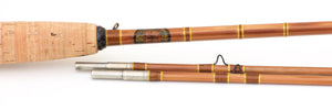Edwards, E.W. -- Extremely Scarce Signed 7' De Luxe Bamboo Rod (A&I)