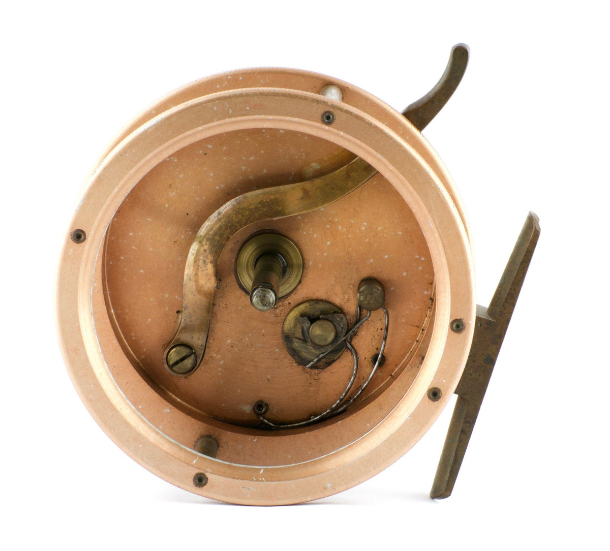 Steans & Co. / E.J. Brown -  4 5/8" Sea/Salmon Silex style reel